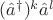 $(\hat{a}^\dagger)^k\hat{a}^l$