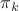 $\pi_{k}$