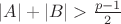 $|A|+|B|>\frac{p-1}{2}$