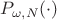 $P_{\omega,N}(\cdot)$