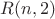 $R(n,2)$ $R(n,2)$