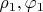 $\rho_1,\varphi_1$