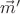 $\vec m'$