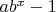 $ab^x-1$