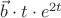 $\vec b\cdot t\cdot e^{2t}$