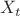 $X_{t}$
