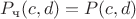 $P_\text{ч}(c,d) = P(c,d)$