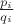 $p_i\over q_i$