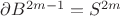 $\partial B^{2m-1} = S^{2m}$