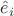 $\hat e_i$