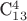 C^{4}_{13}$