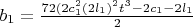 $b_1=\frac{72(2c_1^2(2l_1)^2t^3-2c_1-2l_1}{2}$