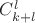 $C^l_{k+l}$
