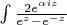 $\int  \frac {2e^{\alpha iz}} {e^z-e^{-z}}  $