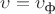 $\upsilon=\upsilon_\text ф$