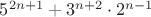$5^{2n+1}+3^{n+2}\cdot 2^{n-1}$