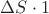 $\Delta S\cdot 1&deg;$
