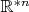 $\mathbb R^{*n}$