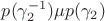 $p(\gamma_{2}^{-1})\mu p(\gamma_{2})$