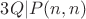 $3Q|P(n,n)$