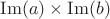 $\operatorname{Im}(a)\times \operatorname{Im}(b)$ $\operatorname{Im}(a)\times \operatorname{Im}(b)$