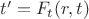 $t'=F_t(r,t)$