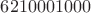 $6210001000$