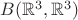 $B(\mathbb{R}^3,\mathbb{R}^3)$