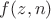 $f(z,n)$