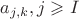 $a_{j,k}, j\geqslant I$