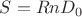 $S=RnD_0$
