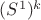 $(S^1)^k$