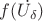 $f(\dot{U_{\delta}})$