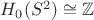 $H_0(S^2)\cong{\mathbb Z}$