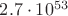 $2.7 \cdot 10^{53}$