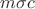$m\sigma c$