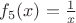 $f_5(x)=\frac{1}{x}$