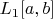 $L_1[a,b]$