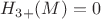 $H_{3+}(M)=0$