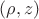 $(\rho,z)$
