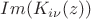 $Im(K_{i\nu}(z))$
