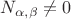 $N_{\alpha,\beta}\ne0$