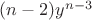 $(n-2)y^{n-3}$