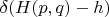 $\delta(H(p,q)-h)$