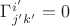 $\Gamma^{i'}_{j'k'}=0$ $\Gamma^{i'}_{j'k'}=0$