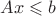 $Ax\leqslant b$