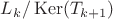 $L_k / \operatorname{Ker}(T_{k+1})$