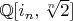 $\mathbb{Q}[i_n, \sqrt[n]{2}]$