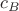 $c_B$