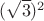 $(\sqrt3)^2$